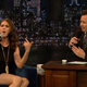 Image for article titled Today in Alison Brie being adorable news: Alison Brie adorably freestyle raps on Late Night With Jimmy Fallon